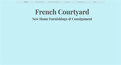 Desktop Screenshot of frenchcourtyard.com